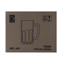 Пивной бокал "Идеальный Глоток", (комплект 2 шт) 600 мл (TZ4303)