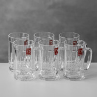 Пивной бокал "Время Расслабления", (комплект 6 шт) 410 мл (TZ2738)