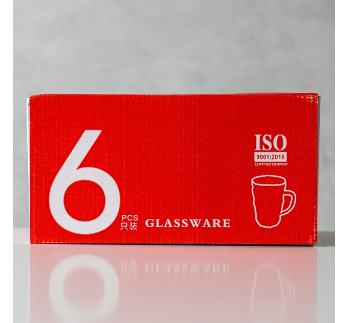 Пивний келих "Легенда Пивоварів", (комплект 6 шт) 360 мл (9177-001)