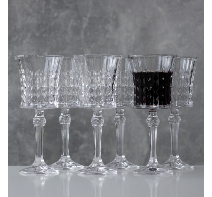 Бокал "Винный бриз", (комплект 6 шт) 250 мл (9108-001)