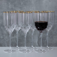 Бокал "Золотая лоза", (комплект 6 шт) 380 мл (9118-006)