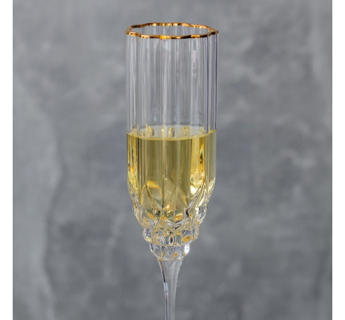 Бокал "Золотые сутки", (комплект 6 шт) 200 мл (9118-005)