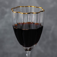 Бокал "Золотые лепестки", (комплект 6 шт) 330 мл (9118-002)