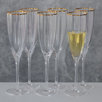 Бокал "Золотая гармония", (комплект 6 шт) 220 мл (9118-001) Бокал "Золотая гармония", (комплект 6 шт) 220 мл (9118-001)