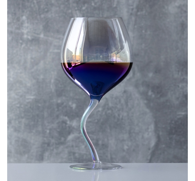 Бокал "Пылкий танец", перламутровый, (комплект 6 шт) 570 мл (9115-003)