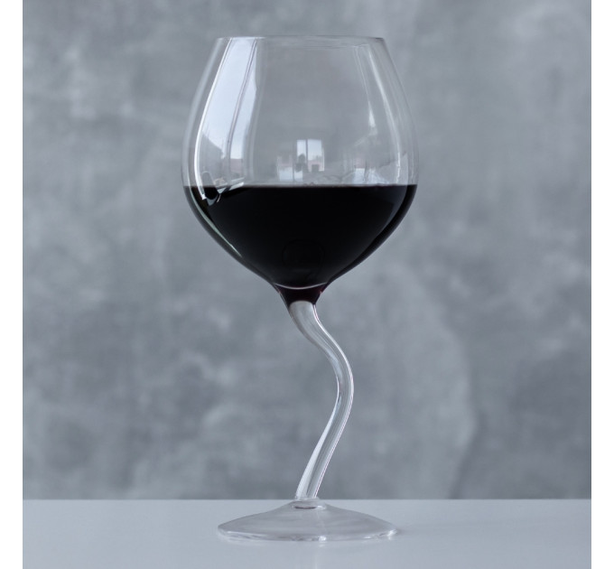 Бокал "Пылкий танец", прозрачный, (комплект 6 шт) 570 мл (9115-001)