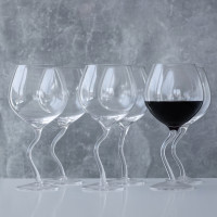 Бокал "Пылкий танец", прозрачный, (комплект 6 шт) 570 мл (9115-001)