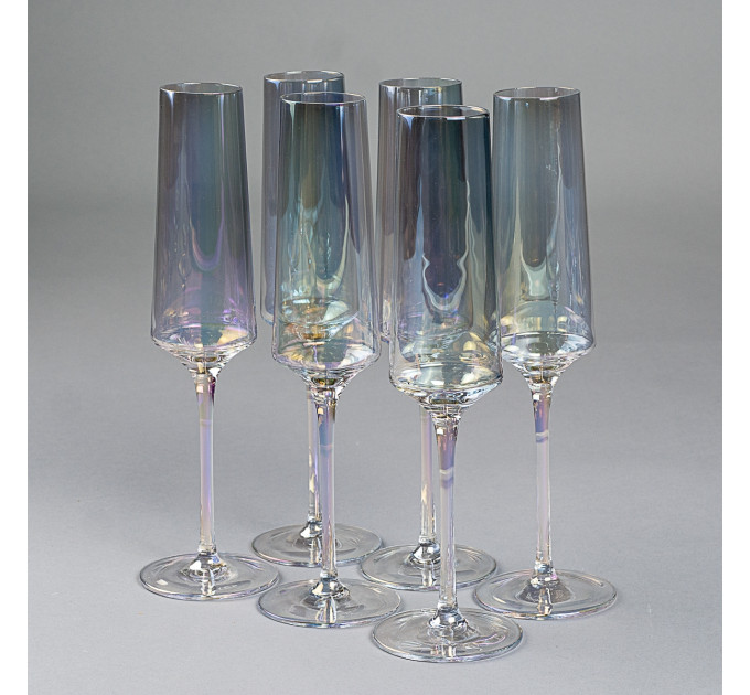 Бокал для шампанського "Перлина", (комплект 6 шт) 200 мл. (8507-015)