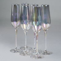 Бокал для шампанского "Флюорит", (комплект 6 шт) 200мл. (8507-014)