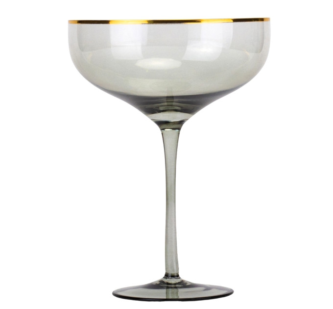 Бокал "Шампань", (комплект 2 шт) изумрудный, 400 мл (9056-002)