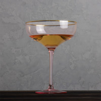 Бокал "Шампань", розовый, (комплект 2 шт) 400 мл (9056-001)