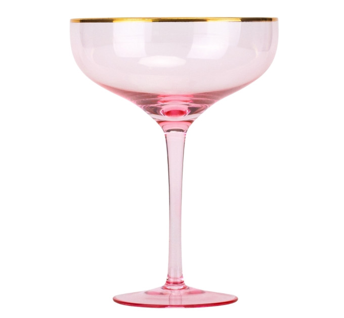 Бокал "Шампань", розовый, (комплект 2 шт) 400 мл (9056-001)