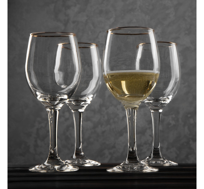 Бокал для вина "Совиньон", (комплект 4 шт) 350 мл (18904-012)