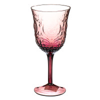 Бокал с узором фиолетовый, (комплект 6 шт) (001HH/purple)