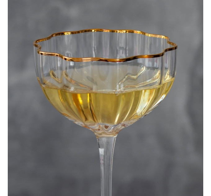 Бокал "Золотые моменты", (комплект 6 шт) 200 мл (9118-003)