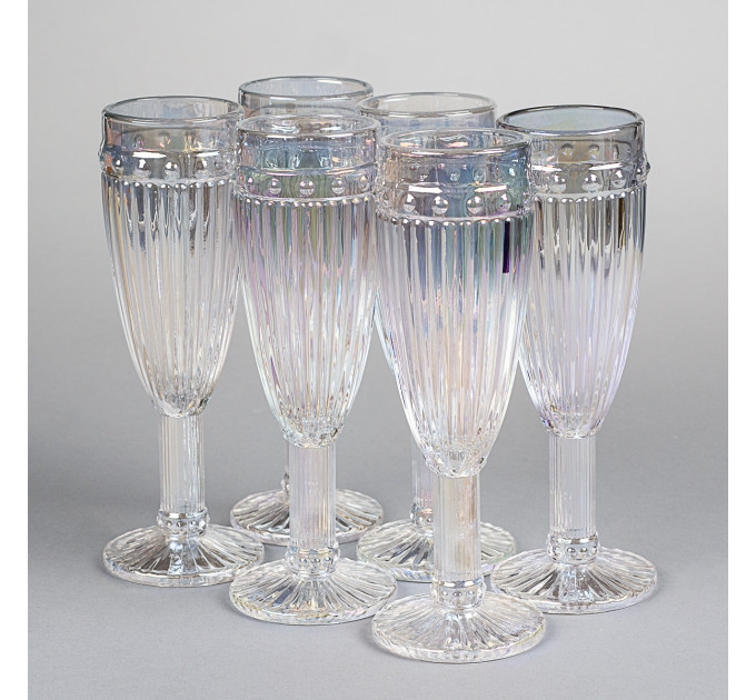 Бокал для шампанского "Бриллиант", (комплект 6 шт) (8602-013)
