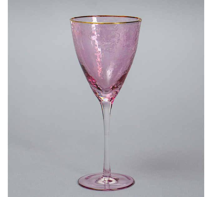 Бокал для вина "Розовый кварц", (комплект 6 шт) 250 мл. (8434-003)