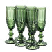 Бокал для шампанского "Малахит", (комплект 6 шт) (8428-035)