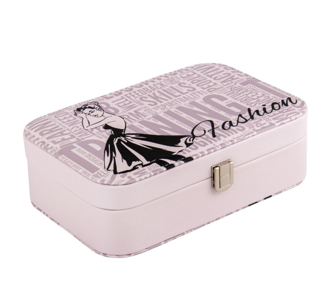 Ящик для украшений "Мода", 15*22,5*7,5 см * Рандомный выбор дизайна (9189-005)