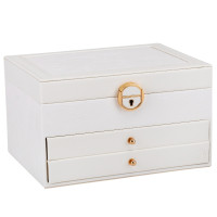 Ящик для украшений "Маренго", белый, 23 см (9188-015)