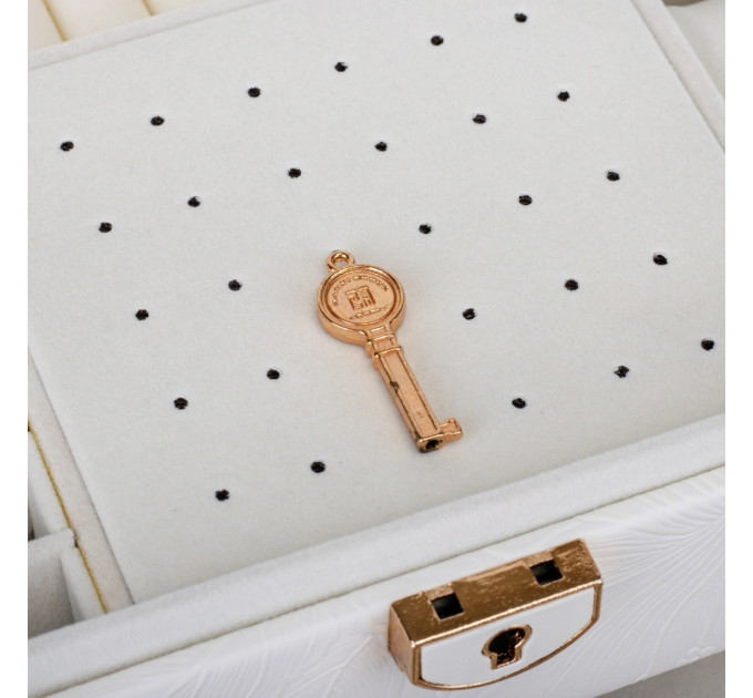 Ящик для украшений "Маренго", белый, 23 см (9188-015)