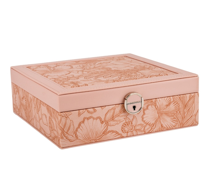 Скринька для прикрас "Квітучий сад", рожева, 25 см (9188-014)