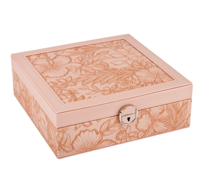 Скринька для прикрас "Квітучий сад", рожева, 25 см (9188-014)