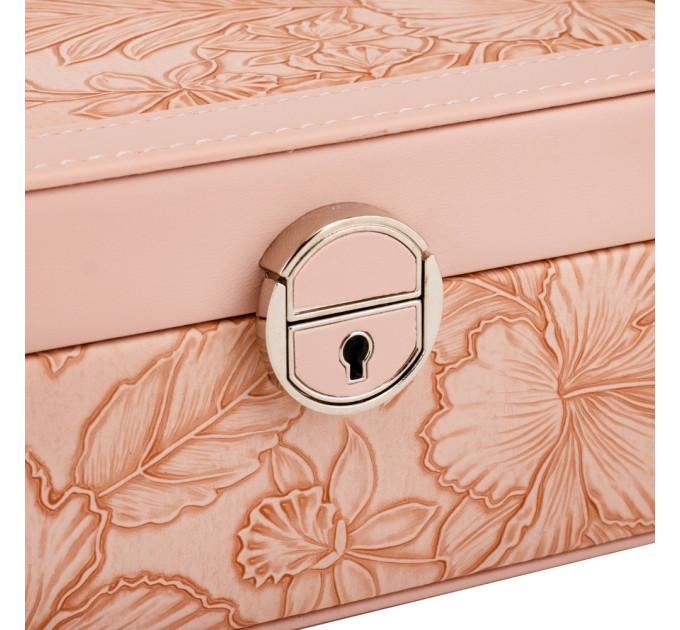 Скринька для прикрас "Квітучий сад", рожева, 25 см (9188-014)