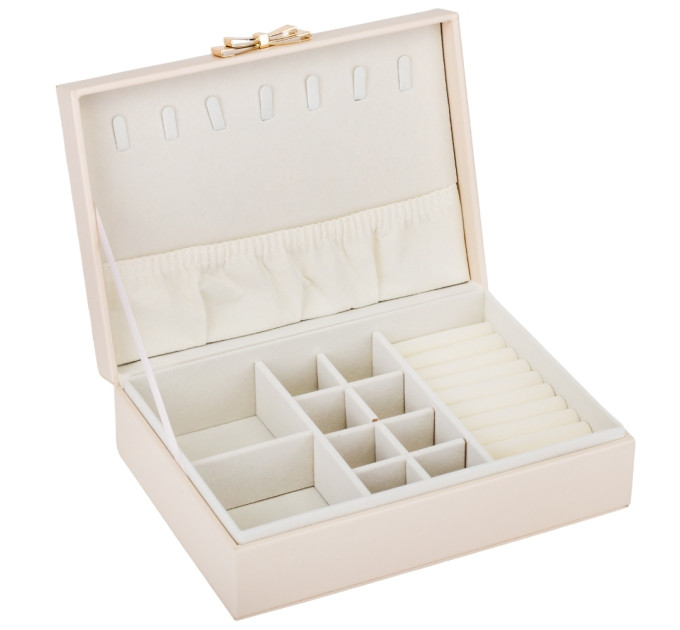 Ящик для украшений "Золотой бантик", бежевый, 24 см (9188-010)