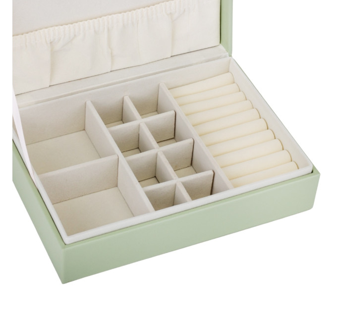 Ящик для украшений "Золотой бантик", оливковый, 24 см (9188-009)