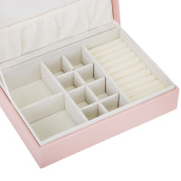 Ящик для украшений "Золотой бантик", розовый, 24 см (9188-008)