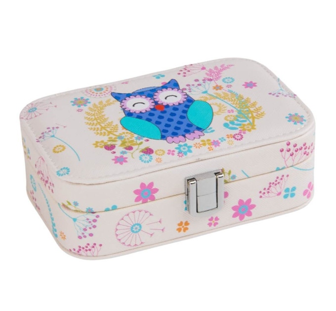 Ящик для украшений "Совушки", 10*15*5 см * Рандомный выбор дизайна (9065-007)