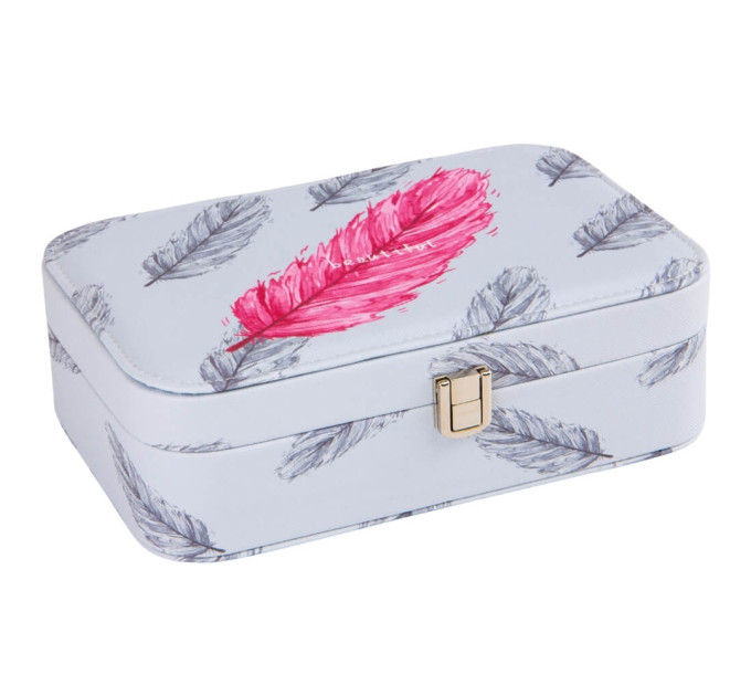 Скринька для прикрас "Золоте перо", 14,5*22,5*7 см * Рандомний вибір дизайну (9065-006)