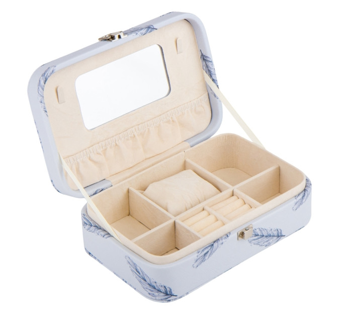 Скринька для прикрас "Золоте перо", 14,5*22,5*7 см * Рандомний вибір дизайну (9065-006)