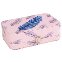 Ящик для украшений "Золотое перо", 14,5*22,5*7 см * Рандомный выбор дизайна (9065-006)