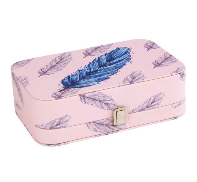 Скринька для прикрас "Золоте перо", 14,5*22,5*7 см * Рандомний вибір дизайну (9065-006)