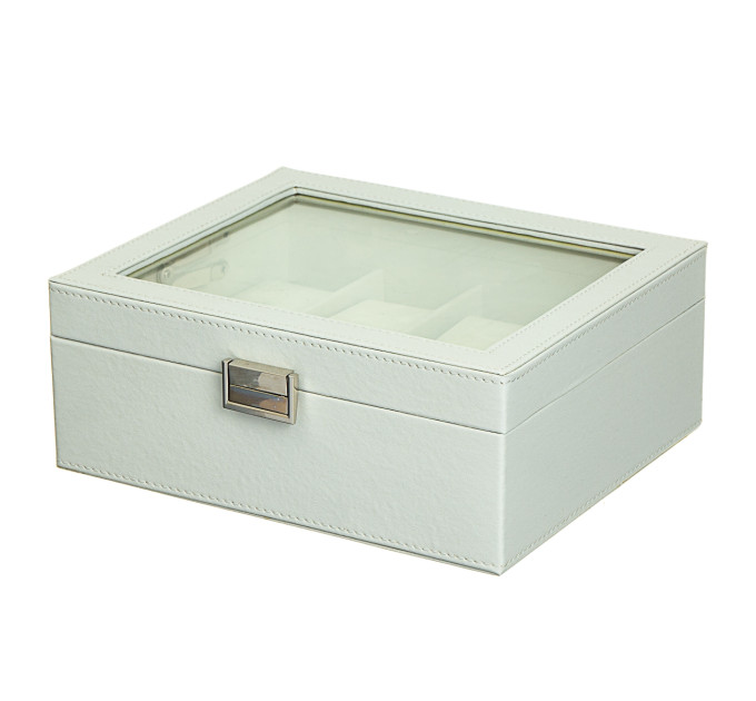 Скринька для годинника 8 шт. Білий колір (0505-002)