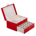 Ящик для украшений "Маренго", красный, 17,5*23,5*14 см (9065-018)