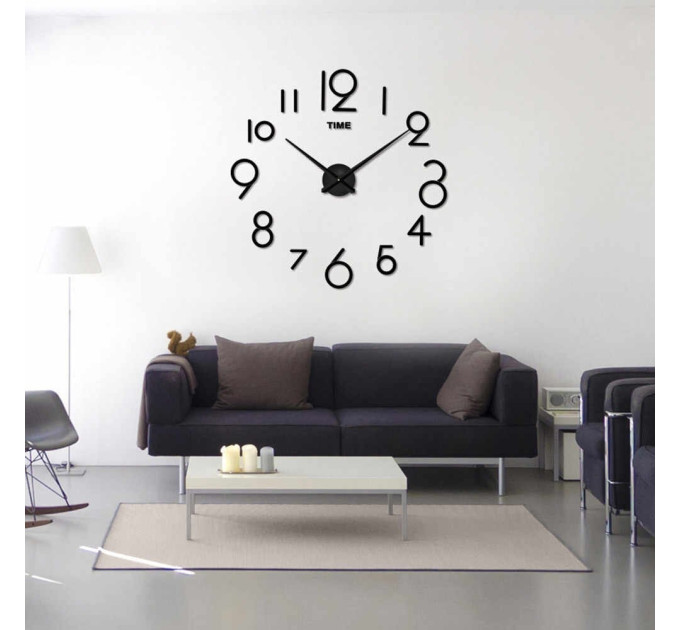 Большие настенные 3D часы (от 35 до 50 см) (8953-006)