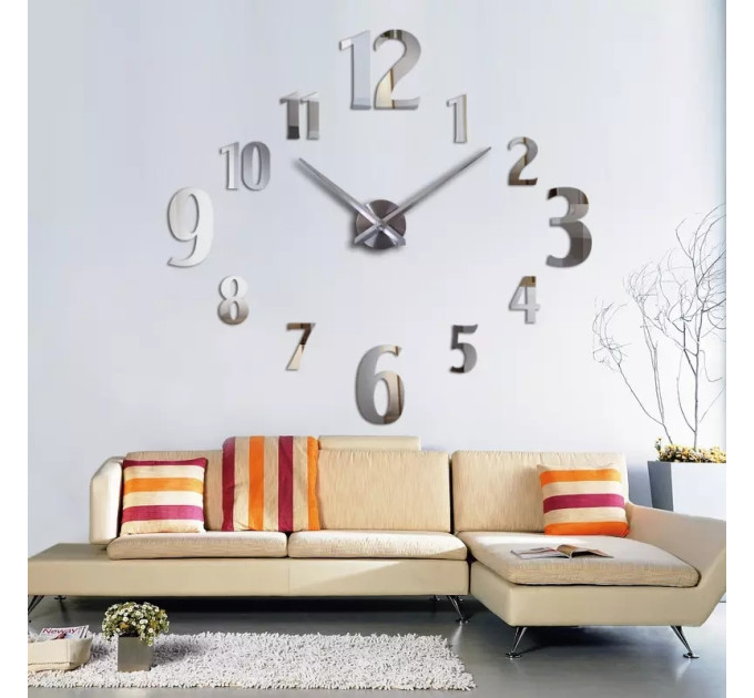 Большие настенные 3D часы (от 35 до 50 см) (8953-009)