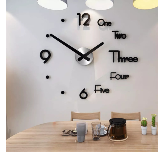 Великий настінний 3D годинник ( від 35 до 50 см) (8953-002)