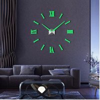 Большие настенные 3D часы Люминисцентные (от 70 до 150 см) (8516-005)