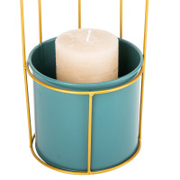 Подсвечник-ваза "Золотая птичка", 41 см (8915-008)