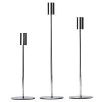 Набор из 3 подсвечников "Люминар", серебряный, 32*27*22 см (9137-011) Набор из 3 подсвечников "Люминар", серебряный, 32*27*22 см (9137-011)