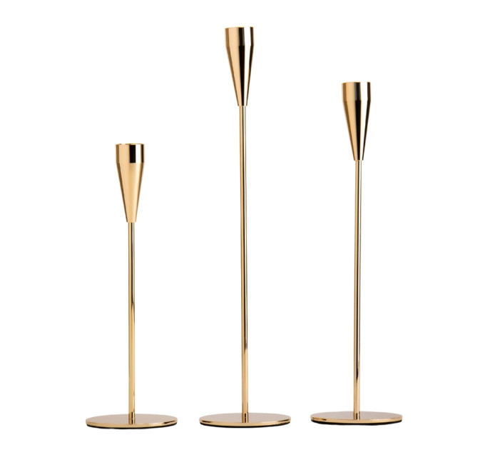 Набор из 3 подсвечников "Ореол", 34*30*24,5 см (9137-008)