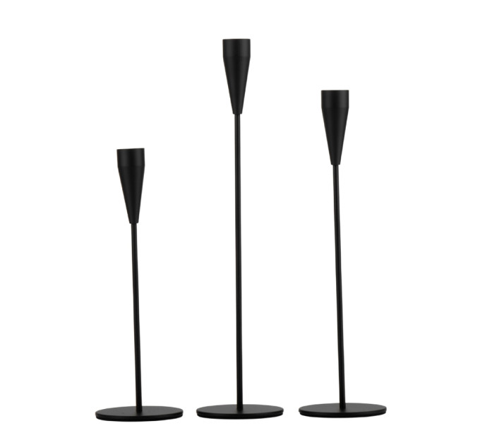 Набор из 3 подсвечников "Свет во тьме", 32,5*27,5*23 см (9137-009)