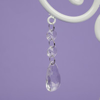 Подсвечник на 3 свечи с кристаллами (57 см.) (2011-005)