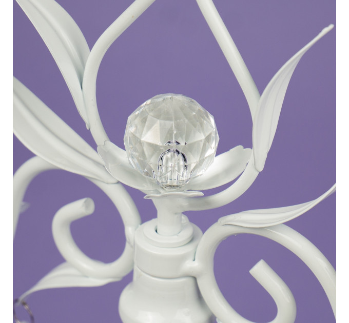 Подсвечник на 3 свечи с кристаллами (50 см.) (2011-007)