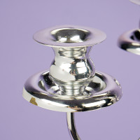 Подсвечник на 5 свечей, хром (73 см.) (2011-018)