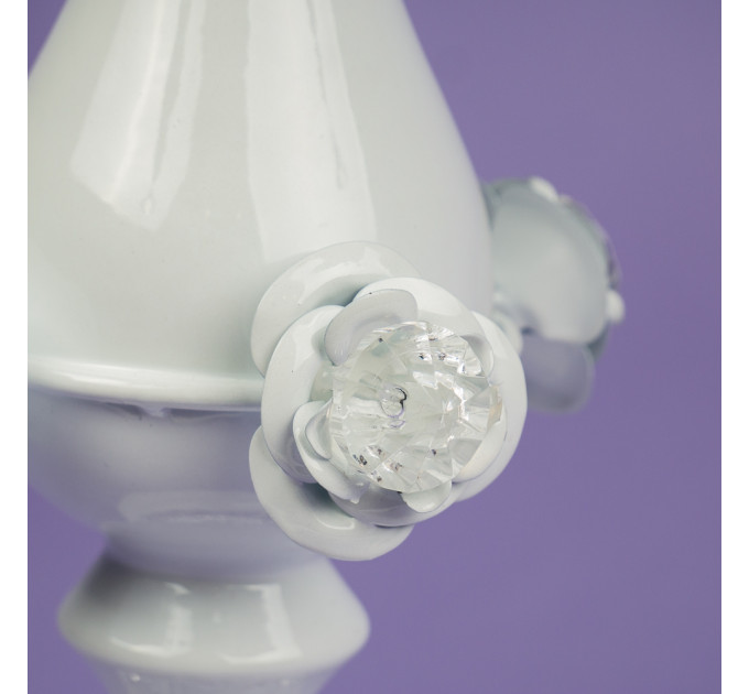 Подсвечник на 5 свечей с кристаллами (50 см.) (2011-008)